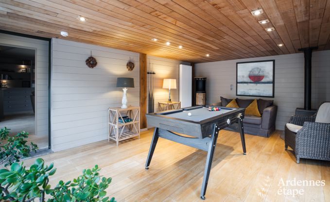 Luxe vakantiewoning in Hamois voor 8 personen met zwembad en priv�tuin in de Ardennen