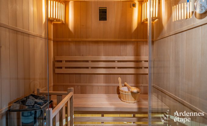 Gezellige vakantiewoning in Han-sur-Lesse voor 8 personen met sauna en tuin vlakbij de Grotten van Han