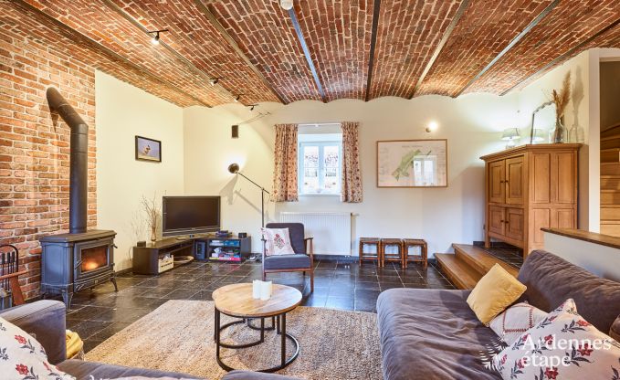 Gezellig vakantiehuis in Havelange voor 10 personen met tuin en houtkachel in de Condroz