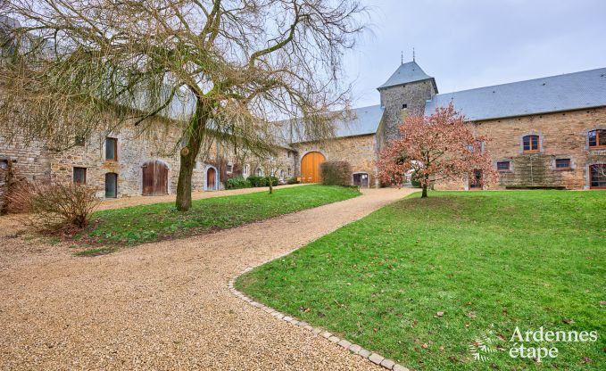 Gezellig vakantiehuis in Havelange voor 10 personen met tuin en houtkachel in de Condroz