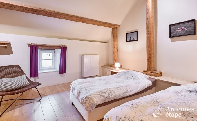 Gezellig vakantiehuis in Havelange voor 10 personen met tuin en houtkachel in de Condroz