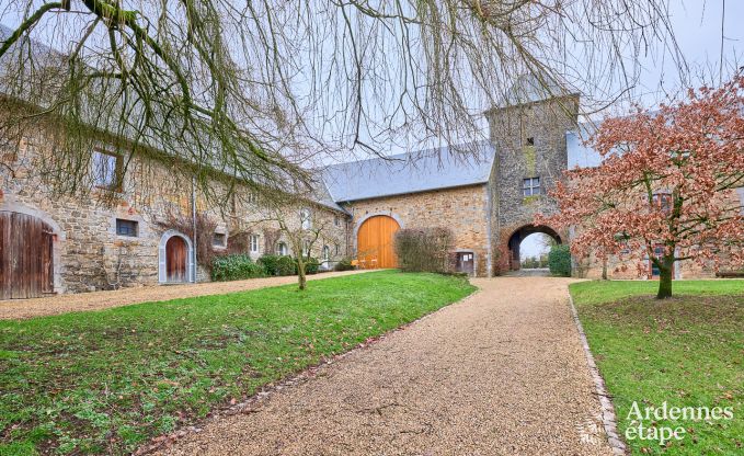 Gezellig vakantiehuis in Havelange voor 10 personen met tuin en houtkachel in de Condroz