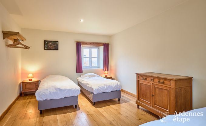 Gezellig vakantiehuis in Havelange voor 10 personen met tuin en houtkachel in de Condroz