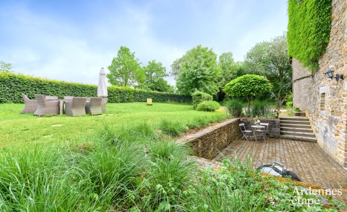 Gezellig vakantiehuis in Havelange voor 10 personen met tuin en houtkachel in de Condroz