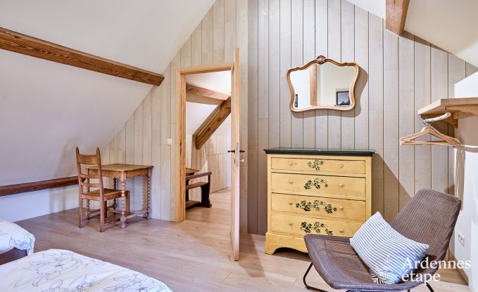 Gezellig vakantiehuis in Havelange voor 10 personen met tuin en houtkachel in de Condroz