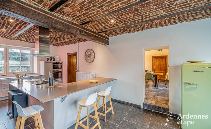 Vakantiehuis in M�an voor 14 personen nabij Durbuy met zwembad, bar, speelkamer en priv�tuin