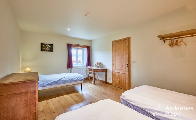 Gezellig vakantiehuis in Havelange voor 10 personen met tuin en houtkachel in de Condroz