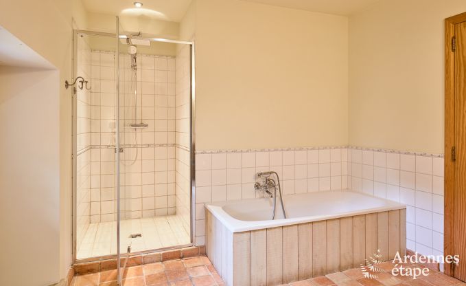 Gezellig vakantiehuis in Havelange voor 10 personen met tuin en houtkachel in de Condroz