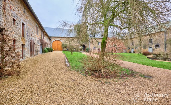 Gezellig vakantiehuis in Havelange voor 10 personen met tuin en houtkachel in de Condroz