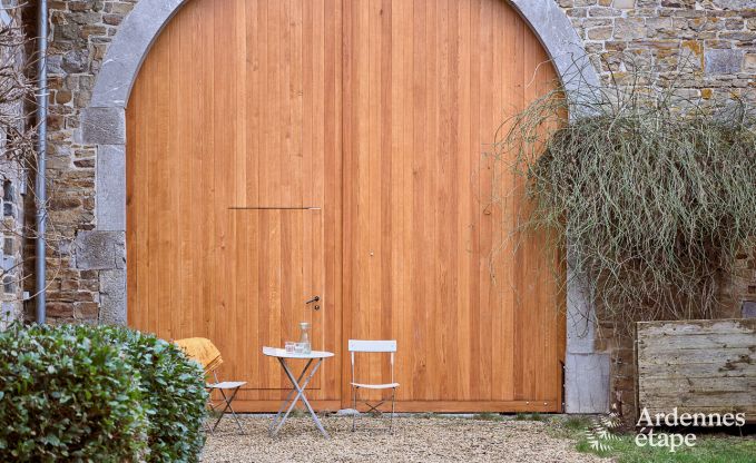 Gezellig vakantiehuis in Havelange voor 10 personen met tuin en houtkachel in de Condroz