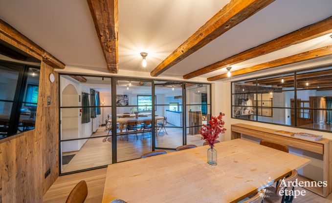 Moderne en authentieke cottage voor 12 personen in Herbeumont, dicht bij de Semoisvallei