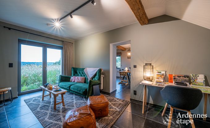 Gezellige vakantiewoning voor 4 personen met prachtig uitzicht in Hron, Ardennen