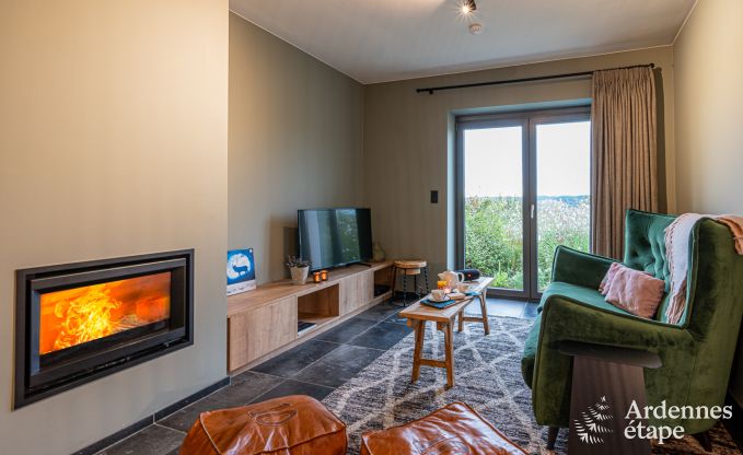 Gezellige vakantiewoning voor 4 personen met prachtig uitzicht in Hron, Ardennen
