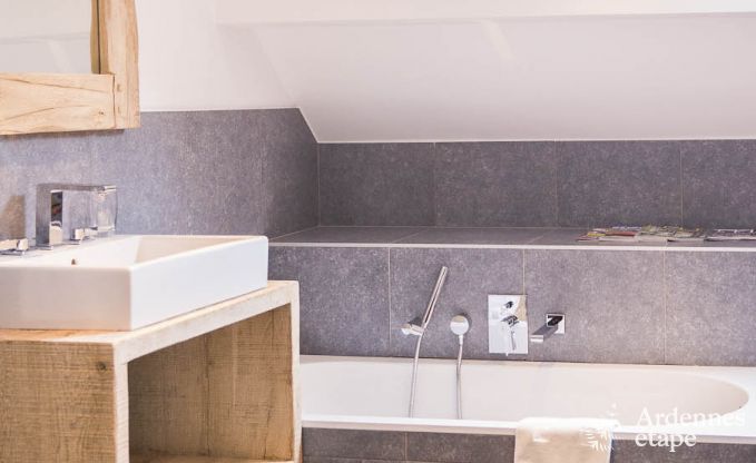 Modern ingerichte, ruime en hondvriendelijke luxe villa voor 8 personen in Hockai, Hoge Venen