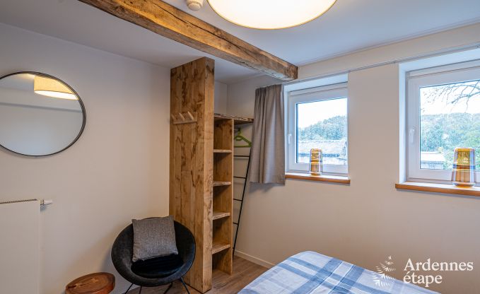 Ruime vakantiewoning voor 15 personen in Hotton, Ardennen, met 6 slaap- en badkamers, haardvuur, biljart en terras met vuurkorf