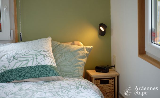 Tiny house aan het natuurreservaat Canal de Bernistap in Houffalize, Ardennen