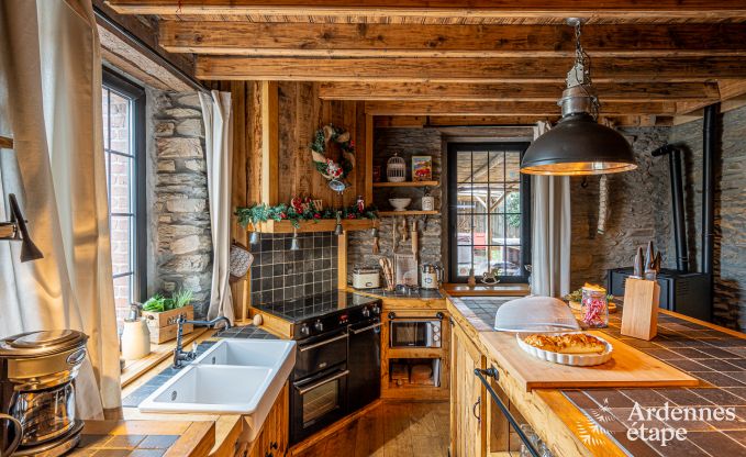 Uniek vakantiehuis voor 6 personen in Houffalize, het hele jaar in kerstsfeer!