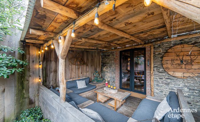 Uniek vakantiehuis voor 6 personen in Houffalize, het hele jaar in kerstsfeer!