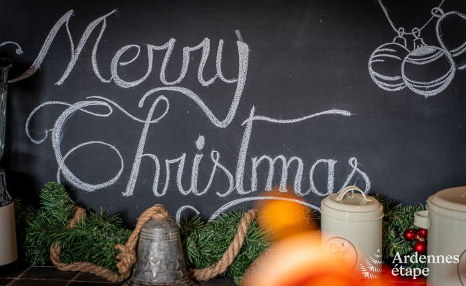 Uniek vakantiehuis voor 6 personen in Houffalize, het hele jaar in kerstsfeer!