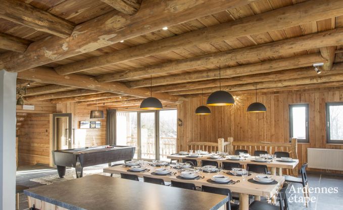 Chalet in Houffalize voor 22/24 personen in de Ardennen