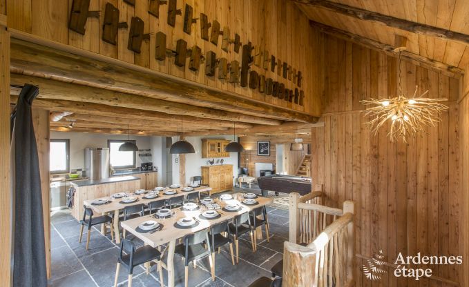 Chalet in Houffalize voor 22/24 personen in de Ardennen
