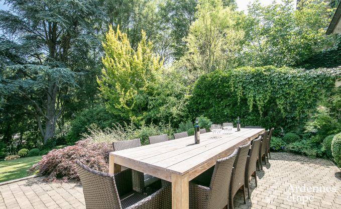 Luxevilla in het hart van Houffalize: vakantiewoning voor 24 personen met sauna, jacuzzi en speelkamer in de Ardennen
