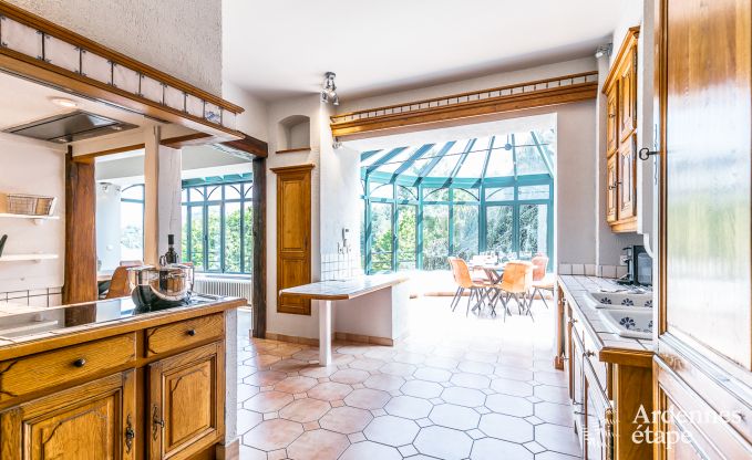 Luxevilla in het hart van Houffalize: vakantiewoning voor 24 personen met sauna, jacuzzi en speelkamer in de Ardennen