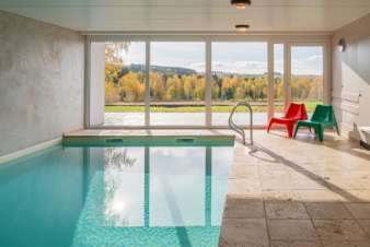 Luxe villa in Houffalize: comfort voor 22 pers, zwembad, sauna, tuin in de Ardennen