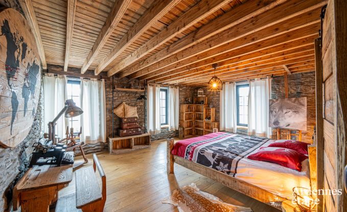 Uniek vakantiehuis voor 6 personen in Houffalize, het hele jaar in kerstsfeer!