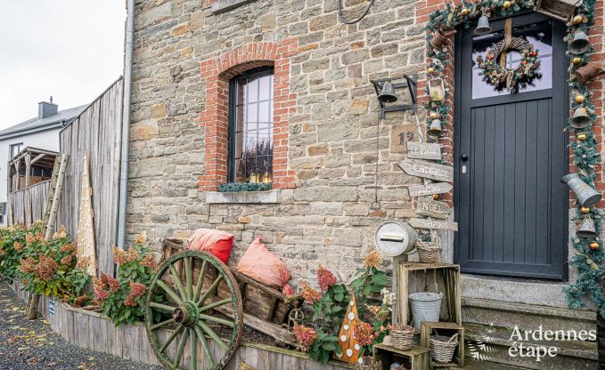 Uniek vakantiehuis voor 6 personen in Houffalize, het hele jaar in kerstsfeer!