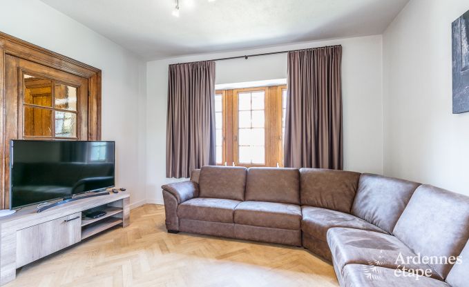 Luxevilla in het hart van Houffalize: vakantiewoning voor 24 personen met sauna, jacuzzi en speelkamer in de Ardennen