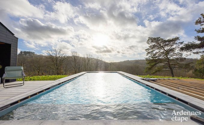 Afgelegen vakantiehuis met zwembad in Houyet, Ardennen