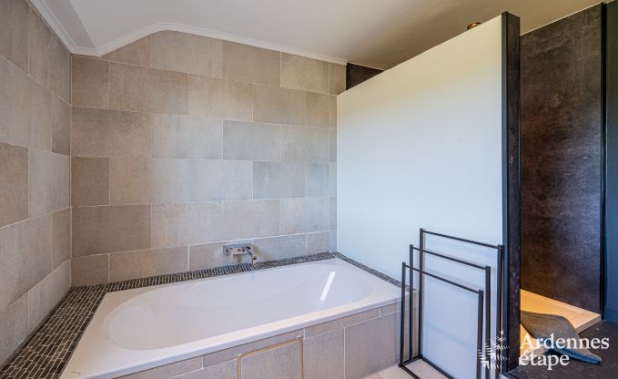 Ruime vakantiewoning in Houyet voor 12 personen met 5 slaapkamers, grote speelruimte en priv�terras