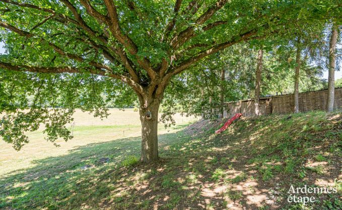 Ruime vakantiewoning in Houyet voor 12 personen met 5 slaapkamers, grote speelruimte en priv�terras