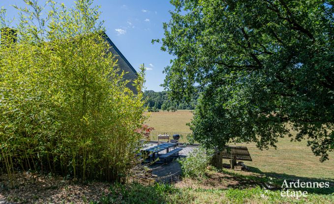 Ruime vakantiewoning in Houyet voor 12 personen met 5 slaapkamers, grote speelruimte en priv�terras