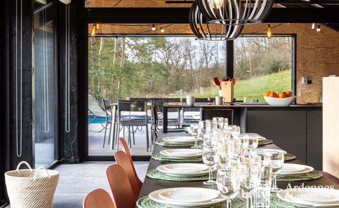 Afgelegen vakantiehuis met zwembad in Houyet, Ardennen