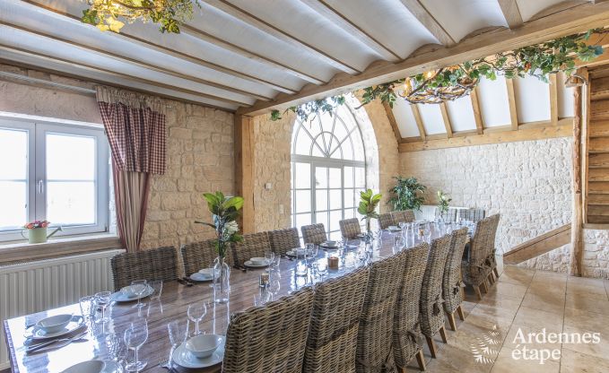 Luxe villa in Jalhay voor 23 personen in de Ardennen