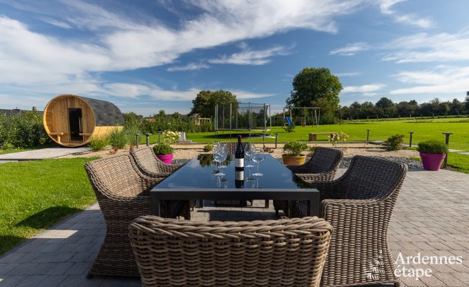 Luxueuze villa met zwembad voor 14 personen in Jalhay (Ardennen)