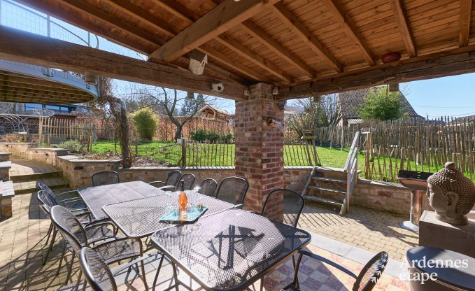 Luxe vakantiewoning in Jalhay voor 12 personen met jacuzzi, speelkamer en priv�tuin