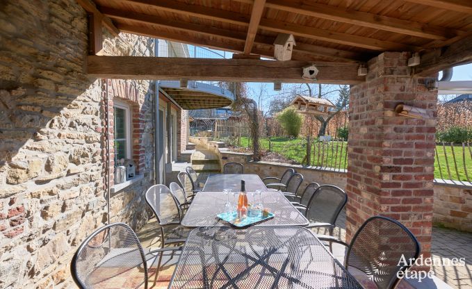 Luxe vakantiewoning in Jalhay voor 12 personen met jacuzzi, speelkamer en priv�tuin