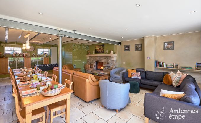 Luxe vakantiewoning in Jalhay voor 12 personen met jacuzzi, speelkamer en priv�tuin