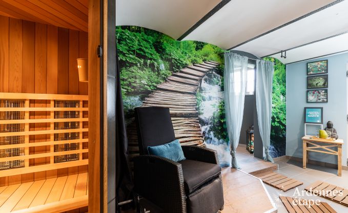 Luxe vakantiewoning in Jalhay voor 12 personen met jacuzzi, speelkamer en priv�tuin