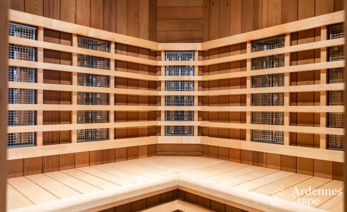 Luxe vakantiewoning in Jalhay voor 12 personen met jacuzzi, speelkamer en priv�tuin