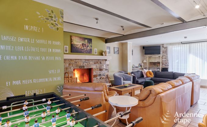 Luxe vakantiewoning in Jalhay voor 12 personen met jacuzzi, speelkamer en priv�tuin