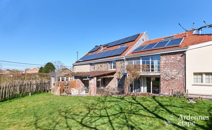 Luxe vakantiewoning in Jalhay voor 12 personen met jacuzzi, speelkamer en priv�tuin