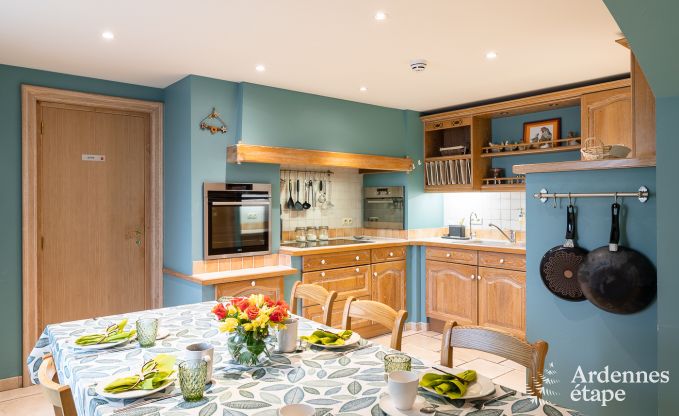 Luxe vakantiewoning in Jalhay voor 12 personen met jacuzzi, speelkamer en priv�tuin