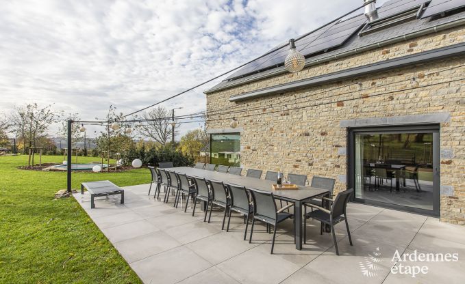 Luxe villa voor 15 personen in Rendeux in de Ardennen