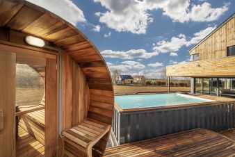 Vakantiehuis voor 8 personen met zwembad en spa in La Roche-en-Ardenne