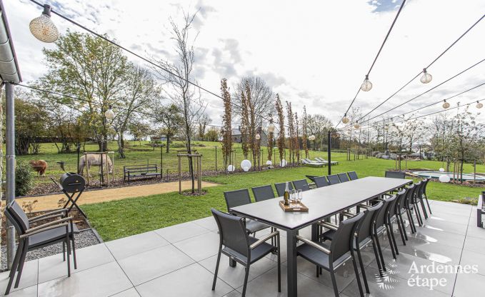 Luxe villa voor 15 personen in Rendeux in de Ardennen