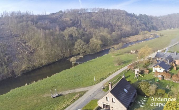 Gîte voor 4/6 personen in La-Roche-en-Ardenne aan de rivier